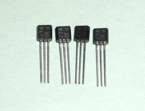 東芝 FET 2SJ74GR 4個セット(2)、未使用品