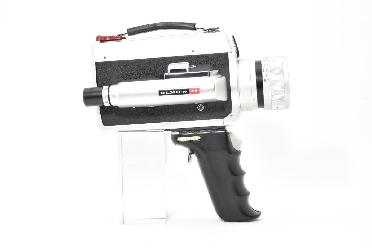 ～通電・シャッター確認＊ELMO SUPER 106 8ミリカメラ エルモ 8mm フィルムカメラ エルモスーパー 
