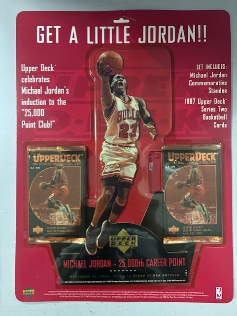 【未開封】マイケルジョーダン Get a Little Jordan Mini Standee UPPER DECK コレクターズチョイス 5333433057_2