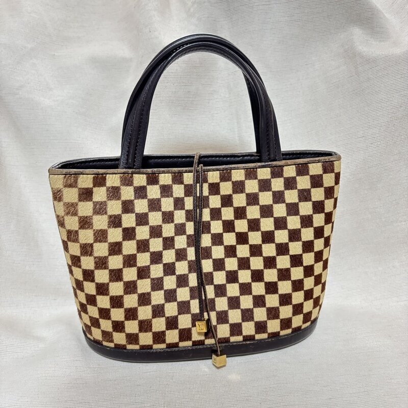 LOUIS VUITTON ルイ・ヴィトン ダミエ ソバージュ インパラ ハラコ M92133 ミニ トート ハンドバッグ IW510CB_LV01MNTT60