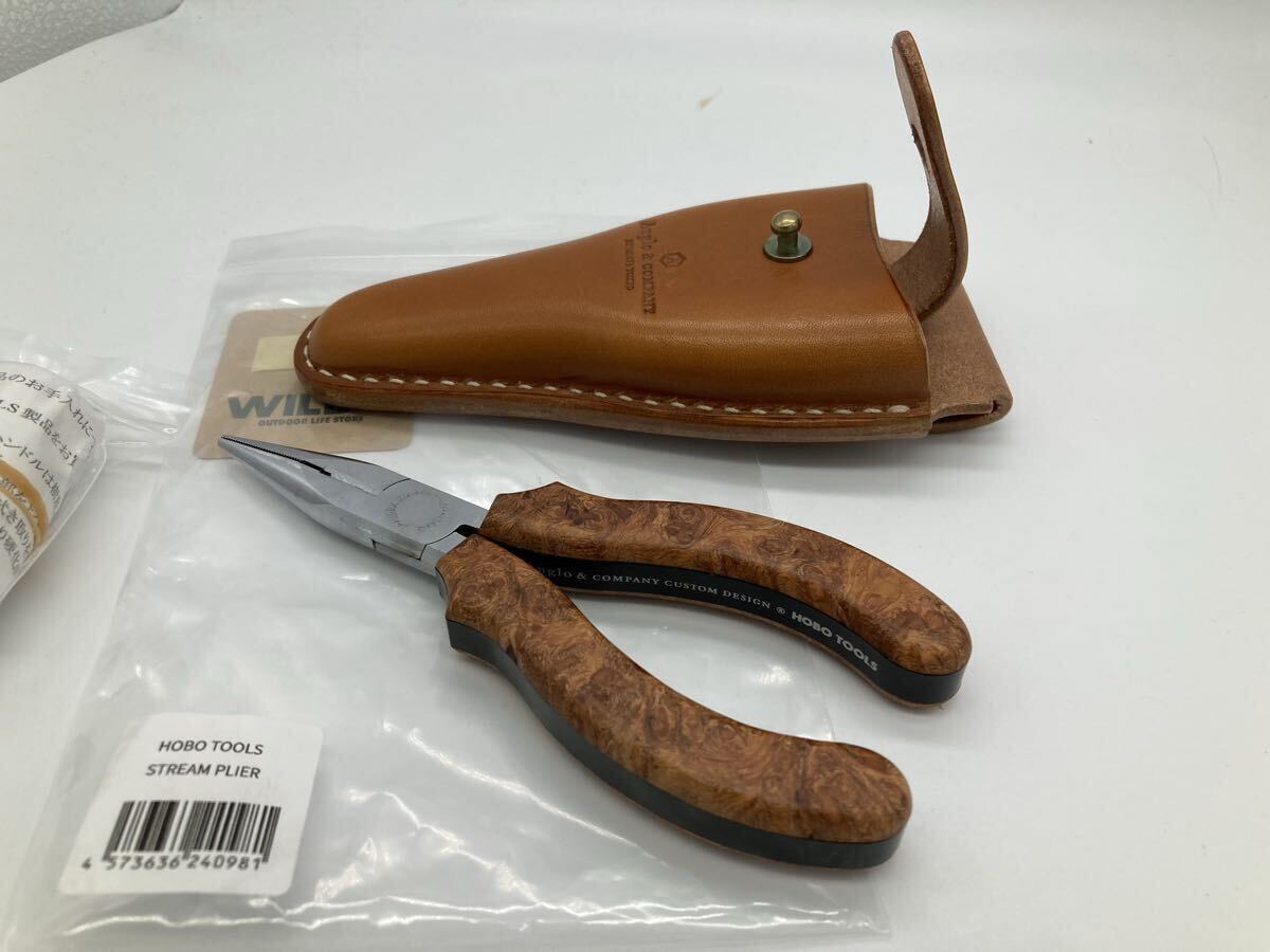 新品未使用 アングロ＆カンパニー ストリームプライヤー KNIPEX25-140 Anglo&company HOBO TOOLS STREAM PLIERS クニペックス