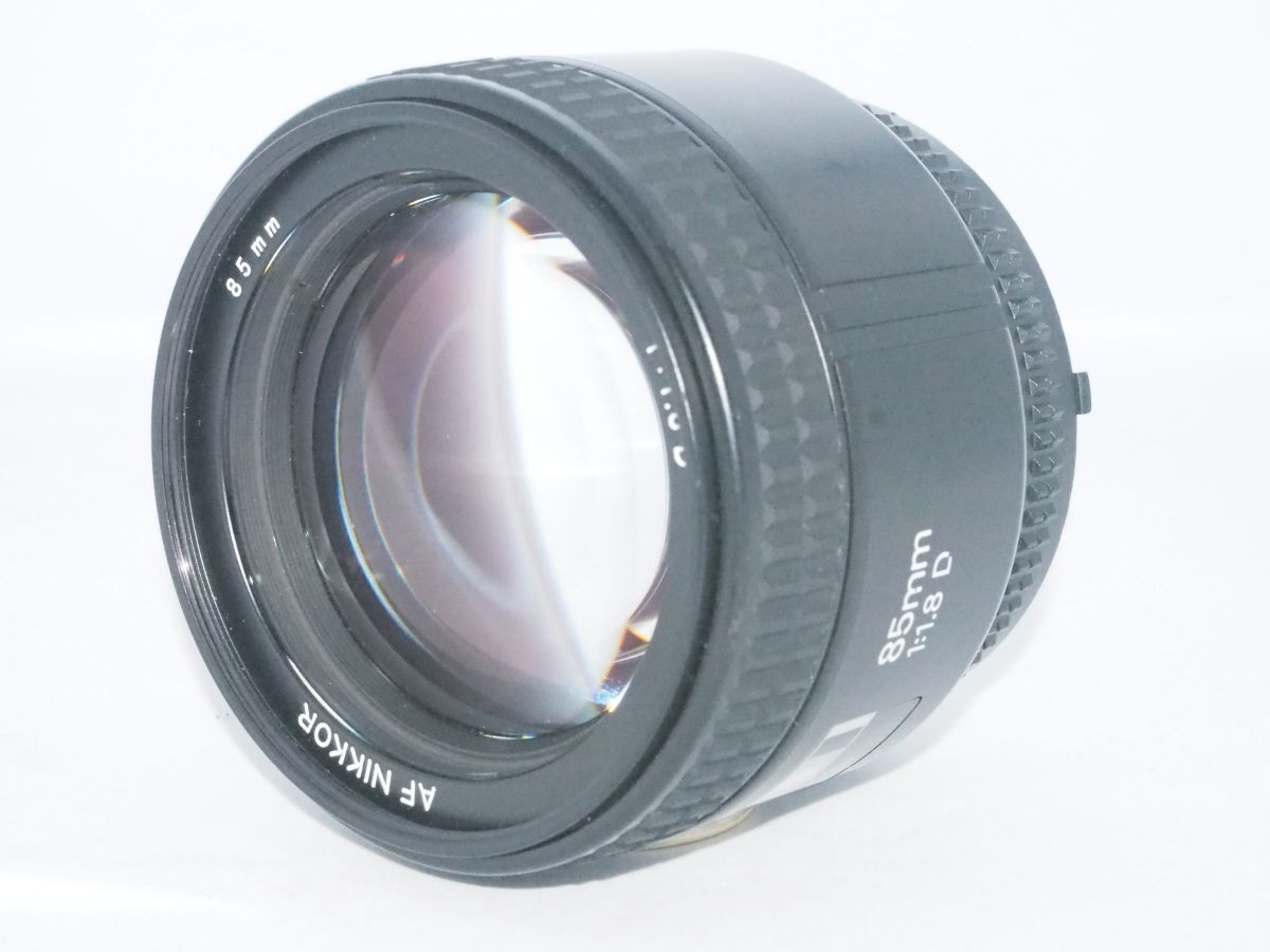 02★超極上品★完動品★ニコン NIKON AF NIKKOR 85mm F1.8 D#230644