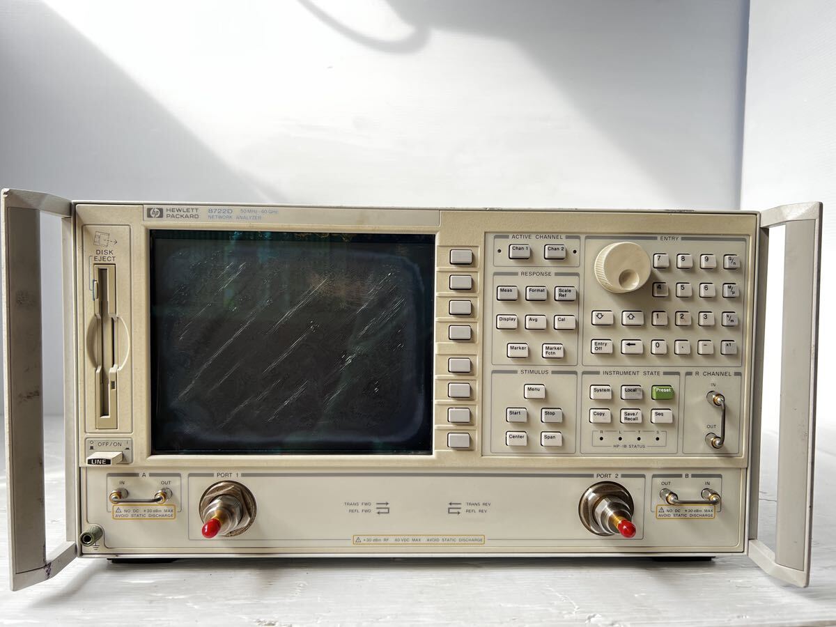 HP 8722D NETWORK ANALYZER ネットワークアナライザー 