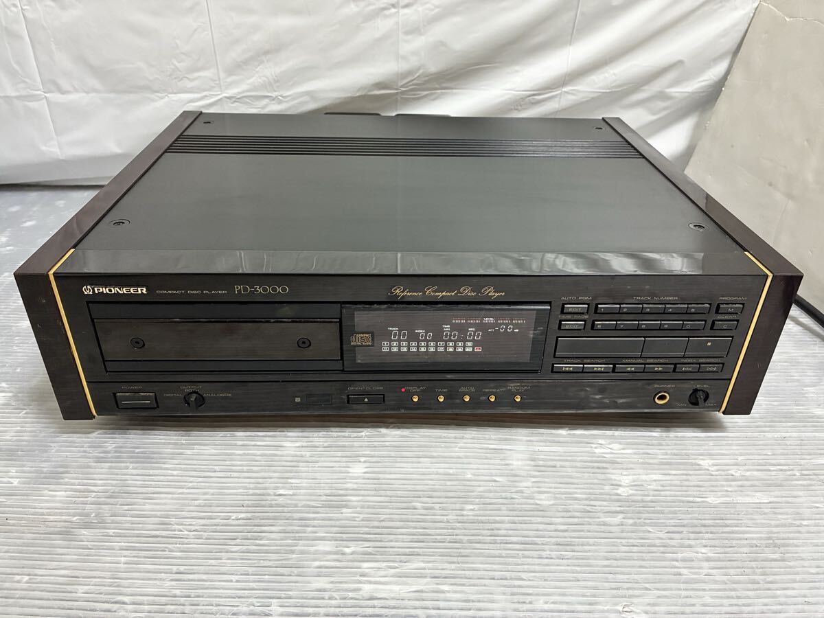 P169 通電確認済 PIONEER パイオニア PD-3000 CDプレーヤー ジャンク