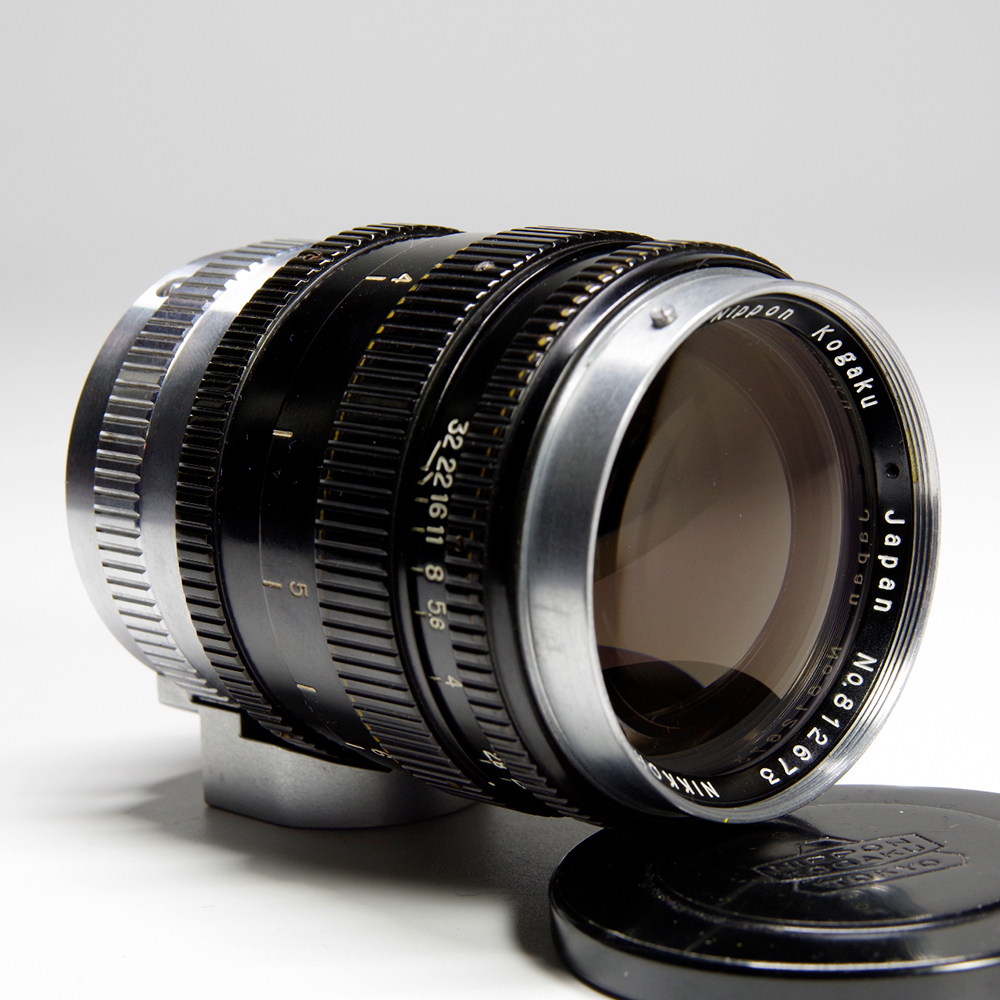 ニコン　オールドレンズ　NIKKOR-P・C 1:2.5 f=10.5cm　ライカマウント　693