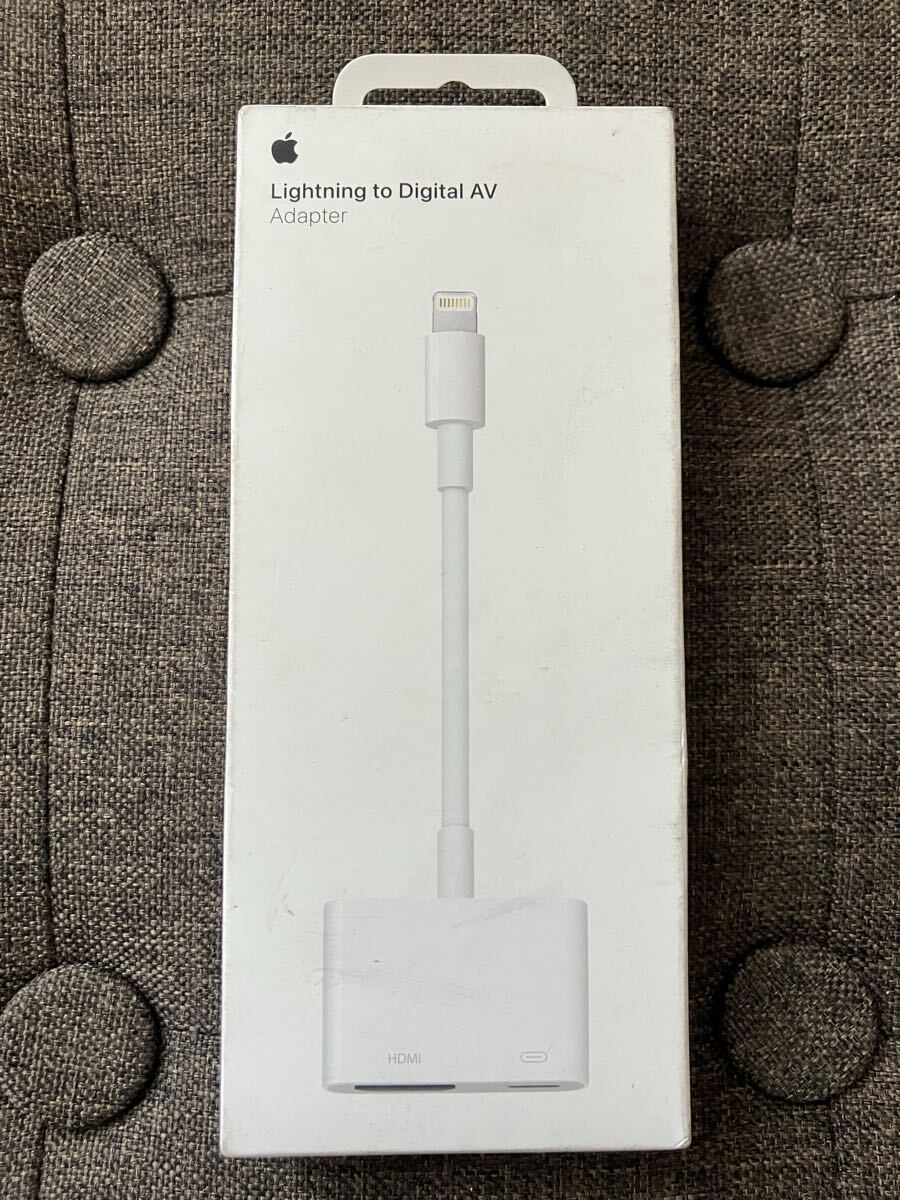 アップル Apple Lightning - Digital AVアダプタ MW2P3AM/A 未使用品