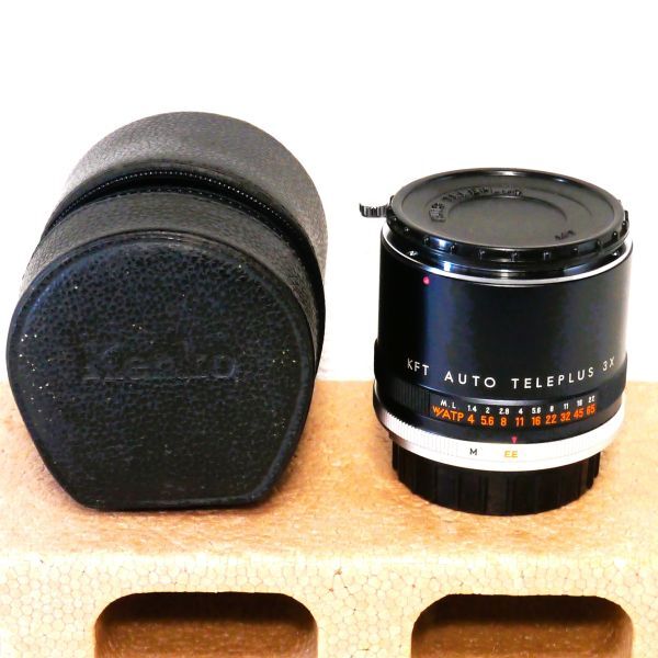 Kenko KFT Auto Teleplus 3X アダプターレンズ コニカ ARマウント用 ケース付（中古動作品）