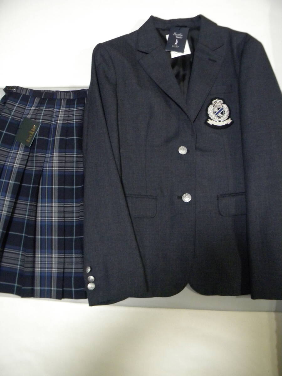 ★イーストボーイボーイ ビーナス ワッペン付きブレザー(11号）＆イーストボーイ スカート(13号)★ジャケット/制服/高校生