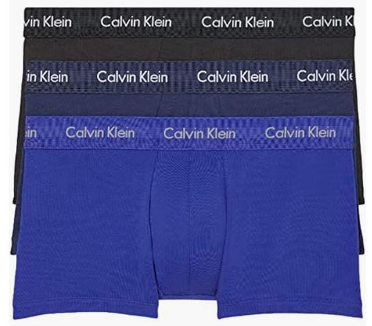 [USAサイズL]カルバンクライン　ローライズ　コットンストレッチボクサーパンツ　3枚セット NB2614-905-L