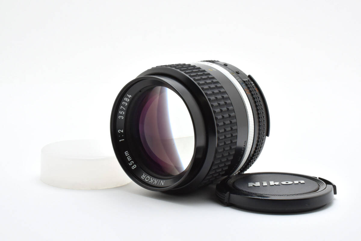 【超美品★】 ニコン Nikon Ai-S AIS NIKKOR 85mm F2 単焦点 #M12277