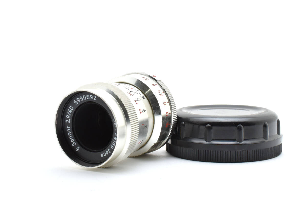 【超希少品★】Carl Zeiss Jena Sonnar 40mm F2.8 CINEレンズ #M12247