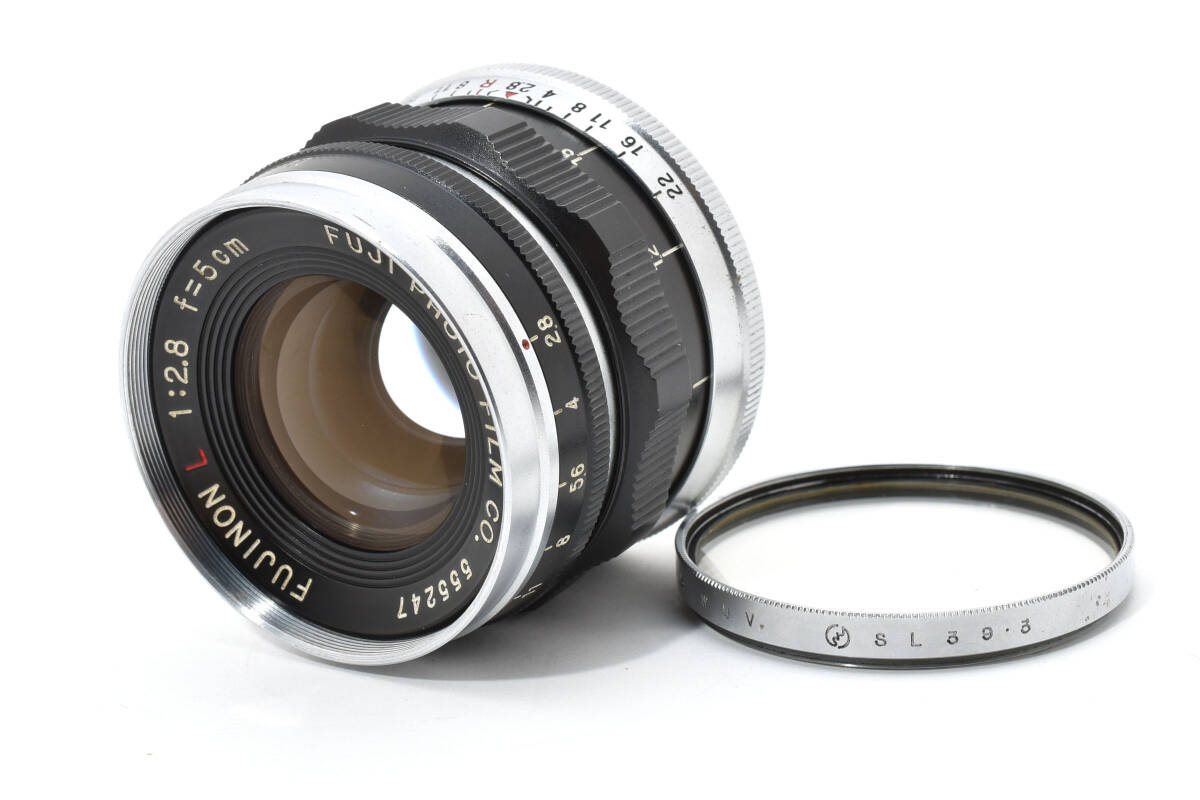 【動作良好品★】富士フィルム FUJIFILM FUJINON L 5cm F2.8 フジノン L39マウント 単焦点 レンズ #M12287