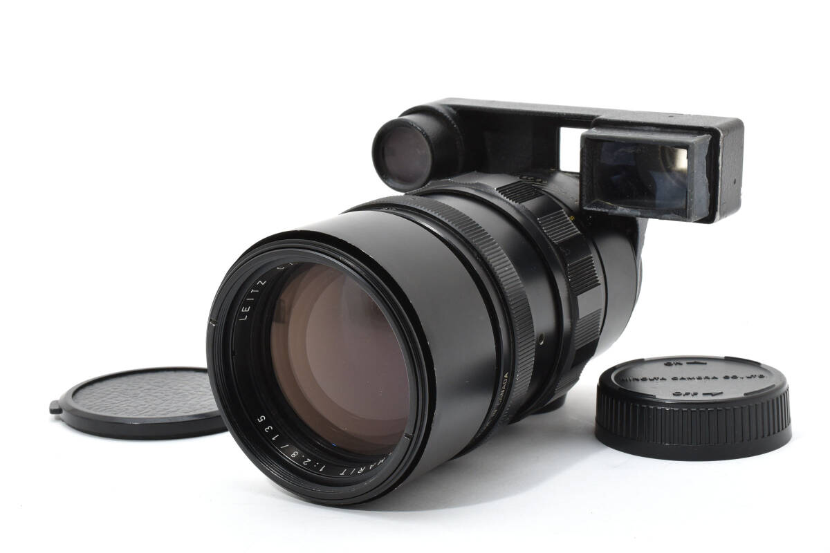 【動作良好品★】Leica LEITZ CANADA ELMARIT 135mm F2.8 眼鏡付き ライカ エルマリート 単焦点 #M12298
