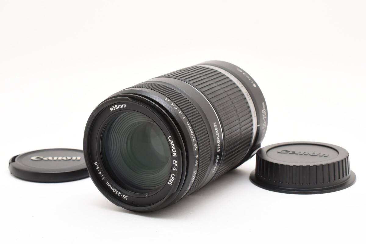 【動作良好品★】Canon EF-S 55-250mm F4-5.6 IS キャノン #M11810