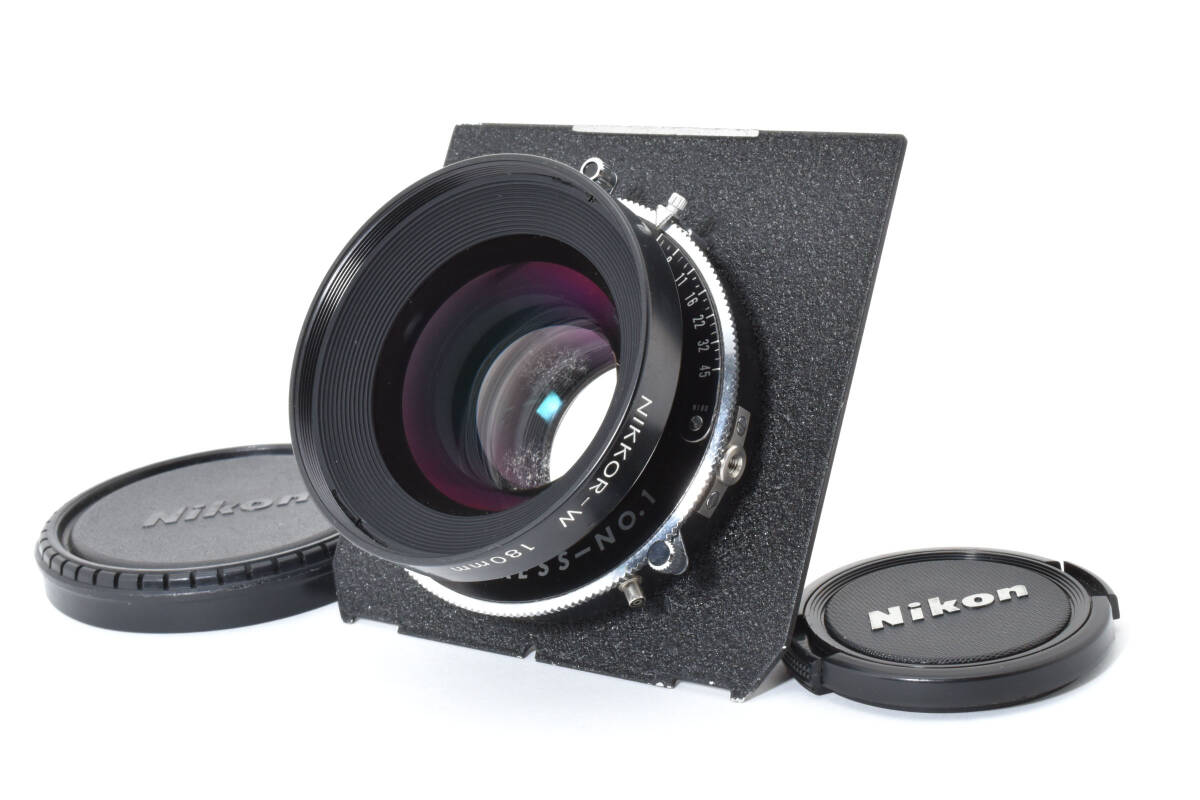 【動作良好品★】Nikon NIKKOR-W 1:5.6 180mm 大判カメラ用 レンズ マニュアルフォーカス #M12307