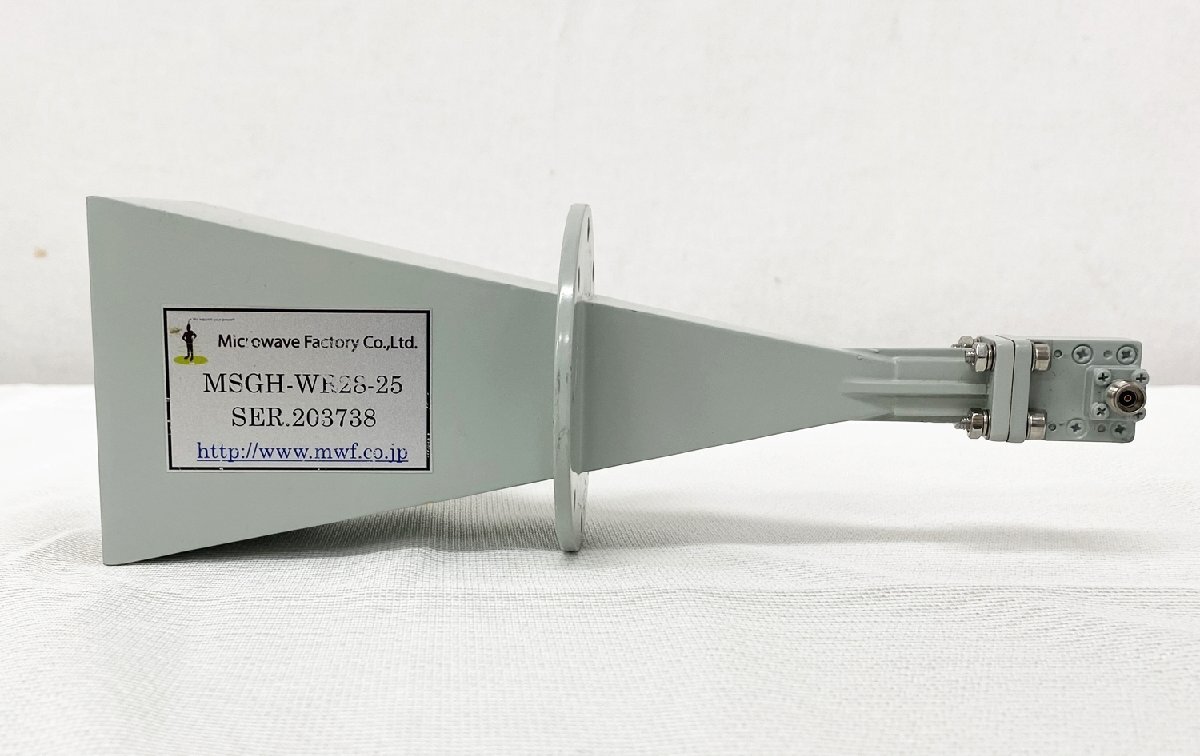 【正常動作品】Microwave factory MSGH-WR28-25 標準ゲインホーンアンテナ