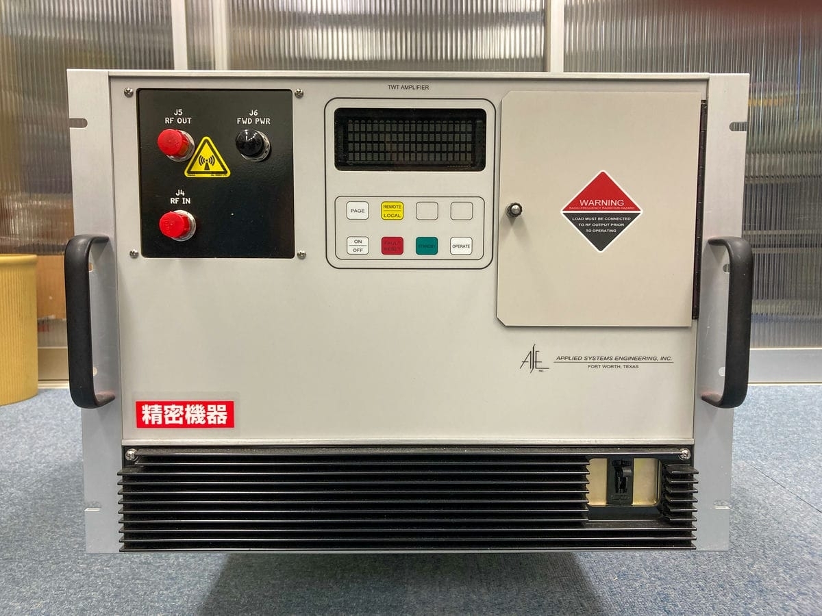 【正常動作品】Applied systems Engineering 200C 4-8.5GHz 200W TWT 高周波アンプ