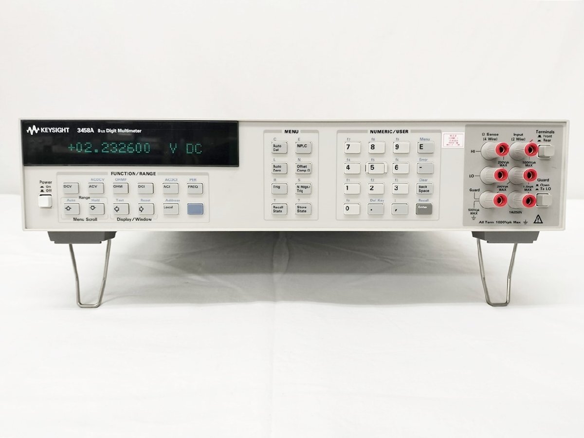 【正常動作品】Keysight 3458A 8.5桁デジタルマルチメータ