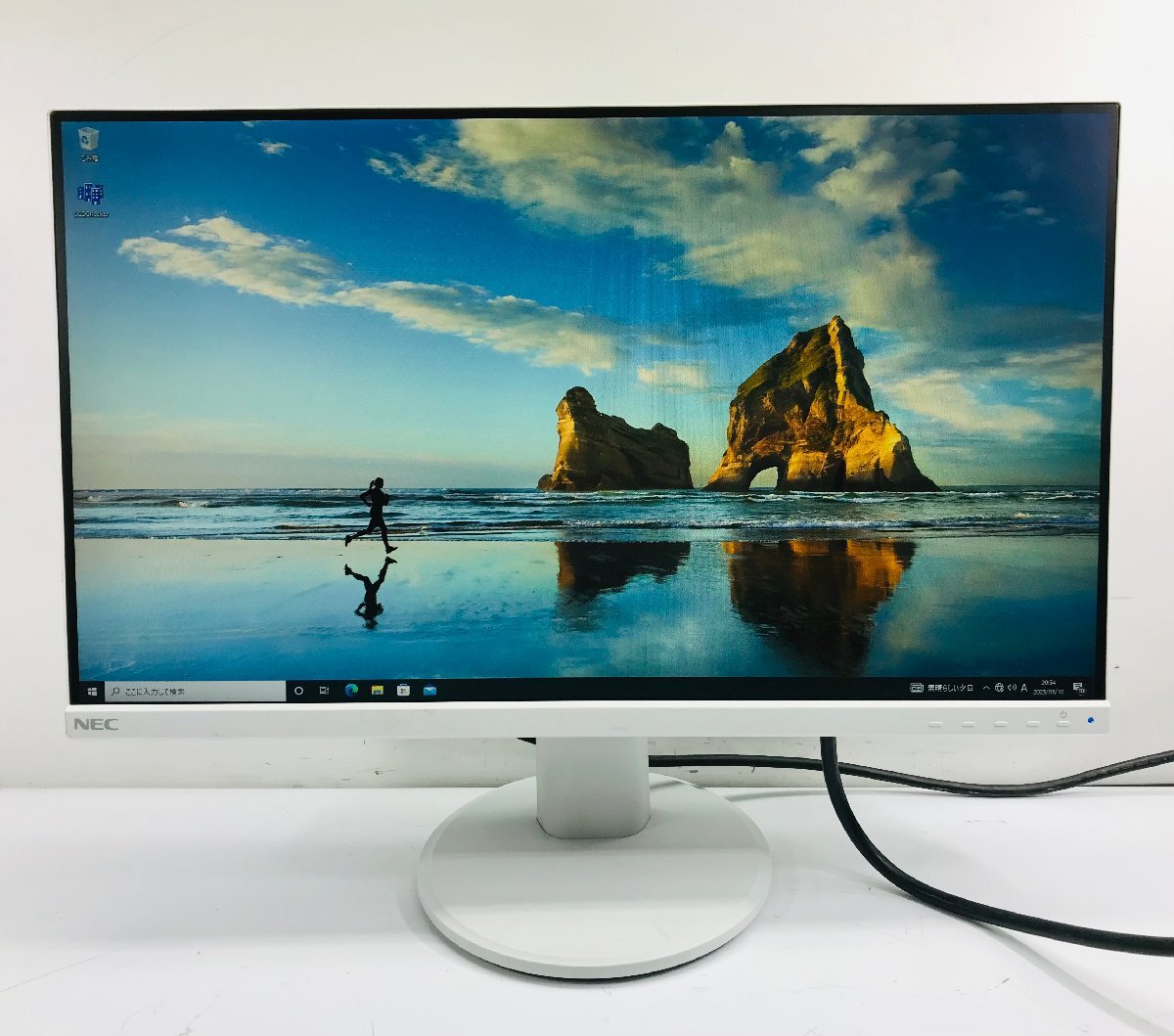 中古動作品　NEC AS221F 液晶21.5インチワイド モニター HDMI/D-Sub/DisplayPort/スピーカー内蔵