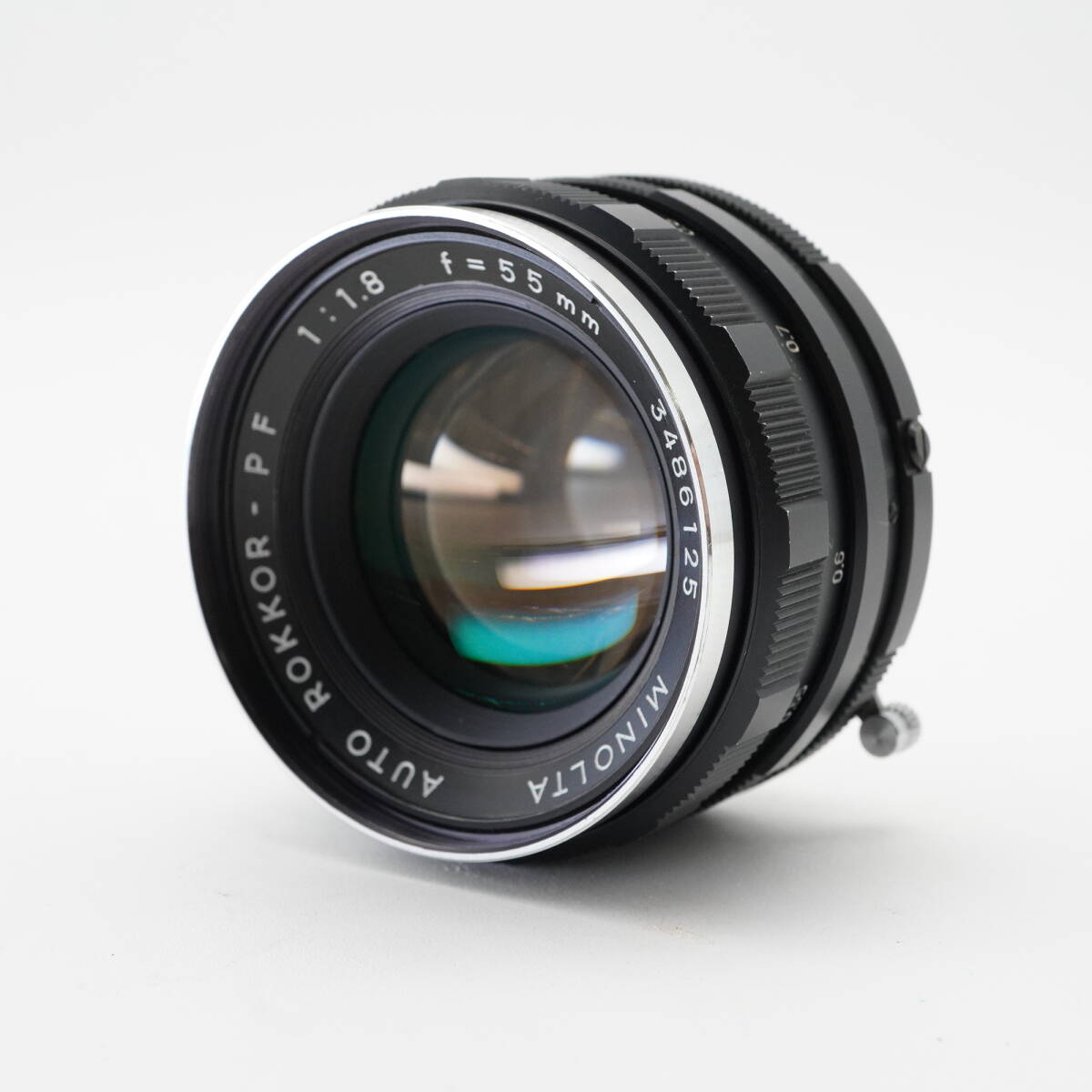 良品 minolta ミノルタ AUTO ROKKOR-PF 55mm F1.8 単焦点レンズ #B2346