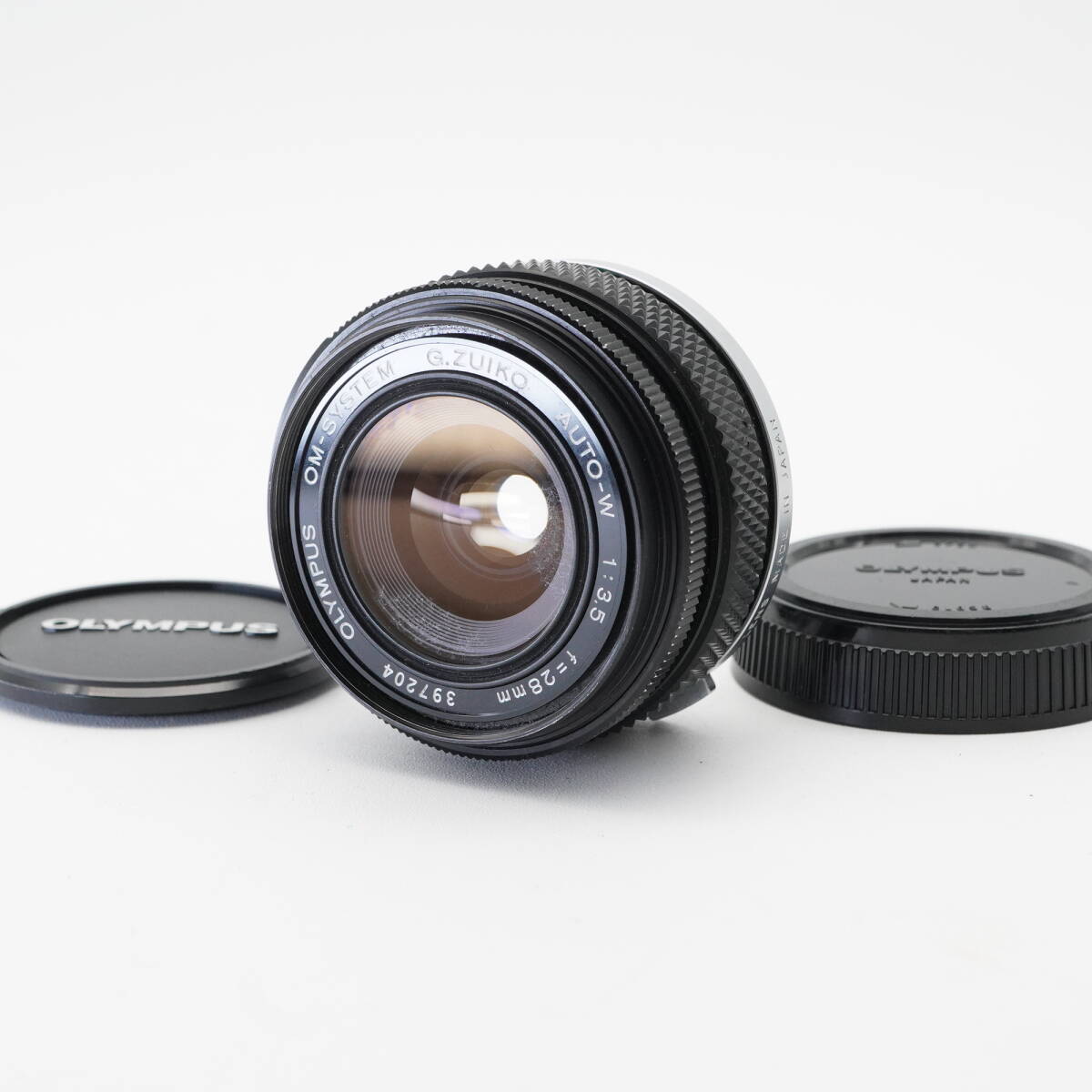 実用美品 OLYMPUS オリンパス OM-SYSTEM G.ZUIKO AUTO-W 28mm F3.5 単焦点レンズ #B2184