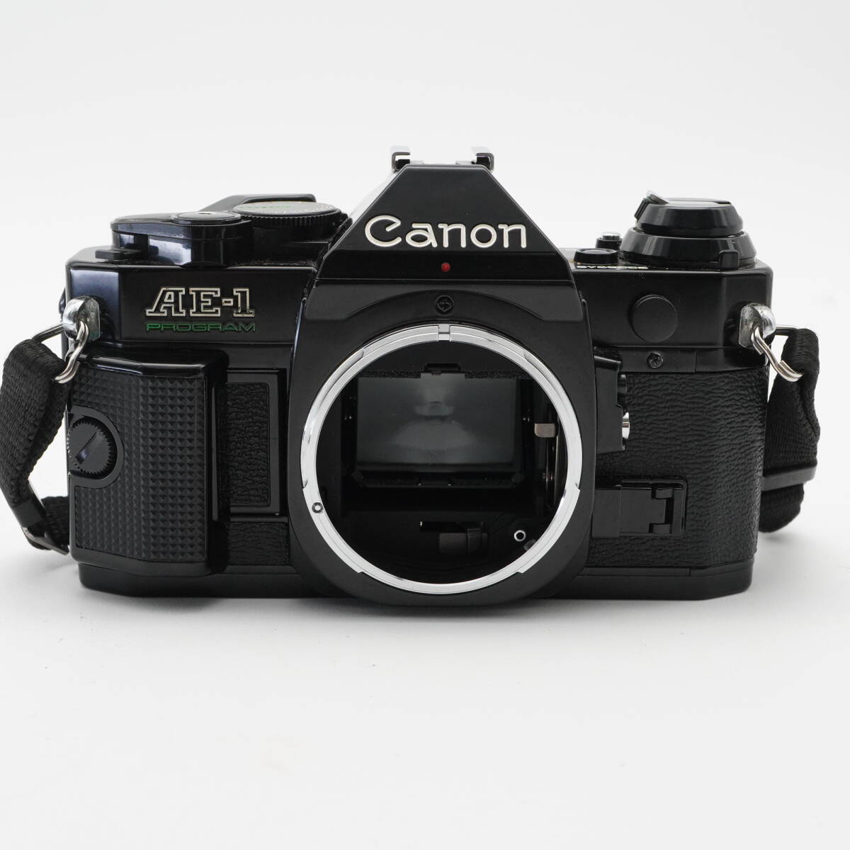 良品 動作確認済み CANON キヤノン AE-1 Program ブラック (シャッターOK 露出OK) フィルム一眼レフカメラ #B2326