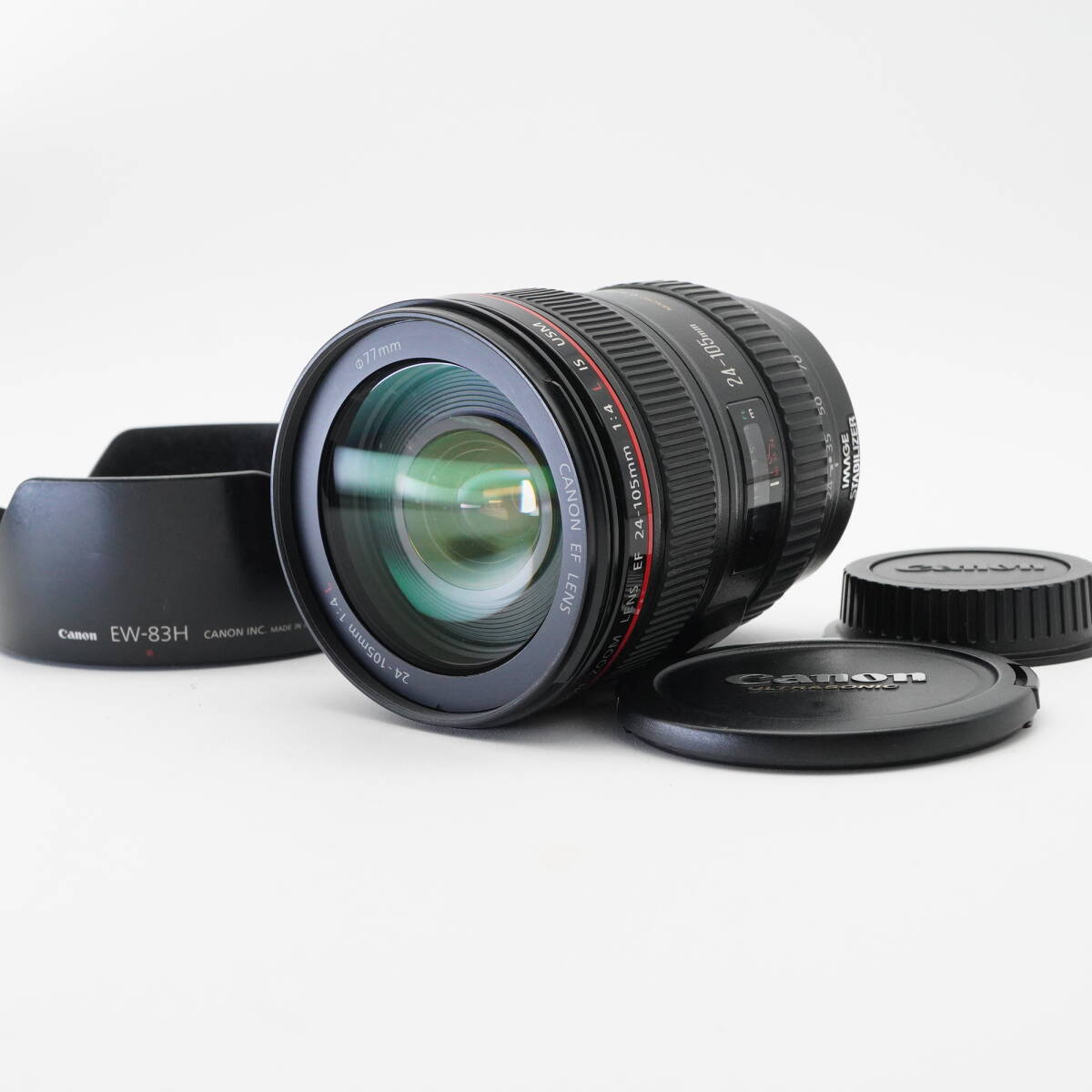 良品 Canon キヤノン EF 24-105mm F4 L IS USM 望遠ズームレンズ#B2131