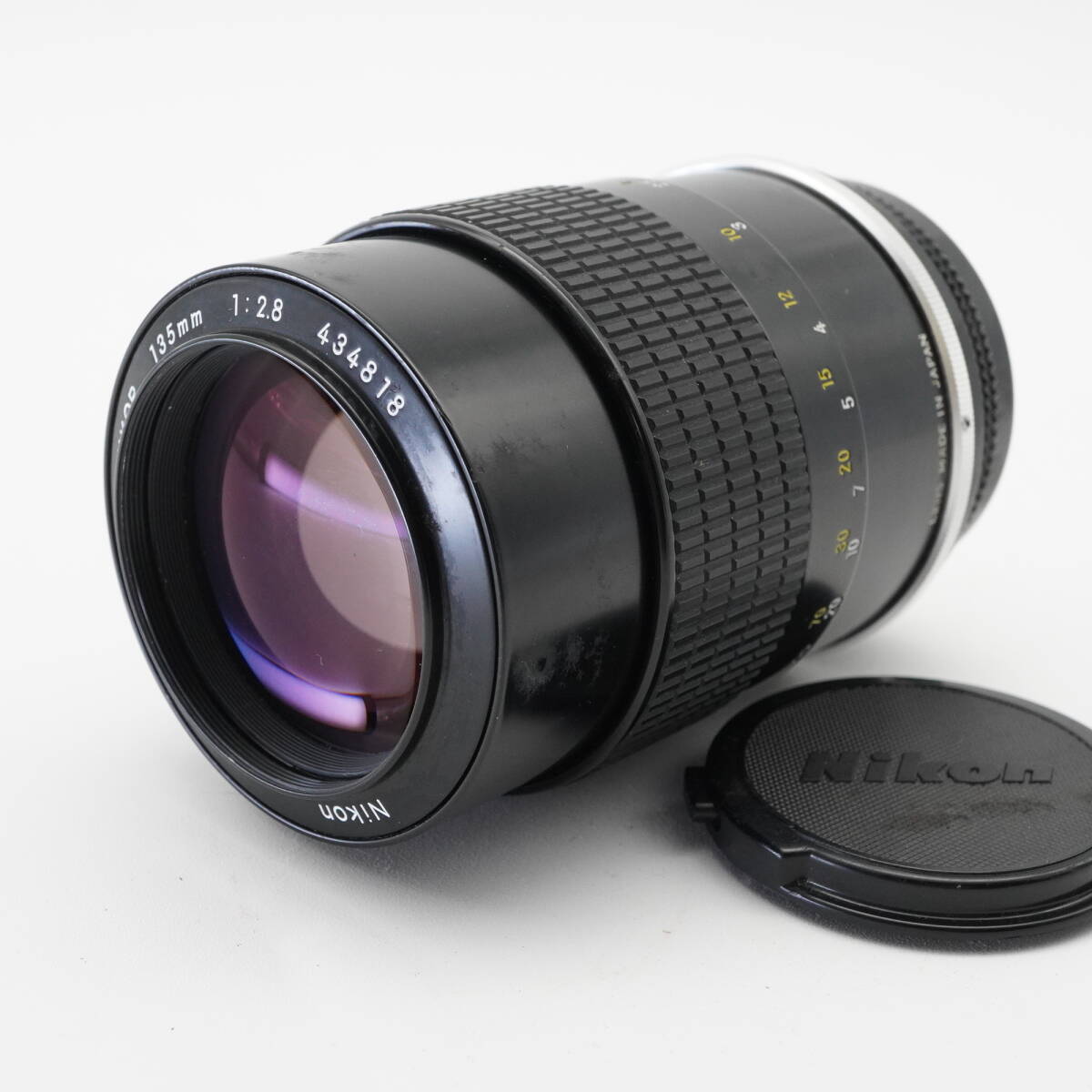 良品 Nikon ニコン Nikkor 非Ai 135mm 2.8 単焦点レンズ #B2384