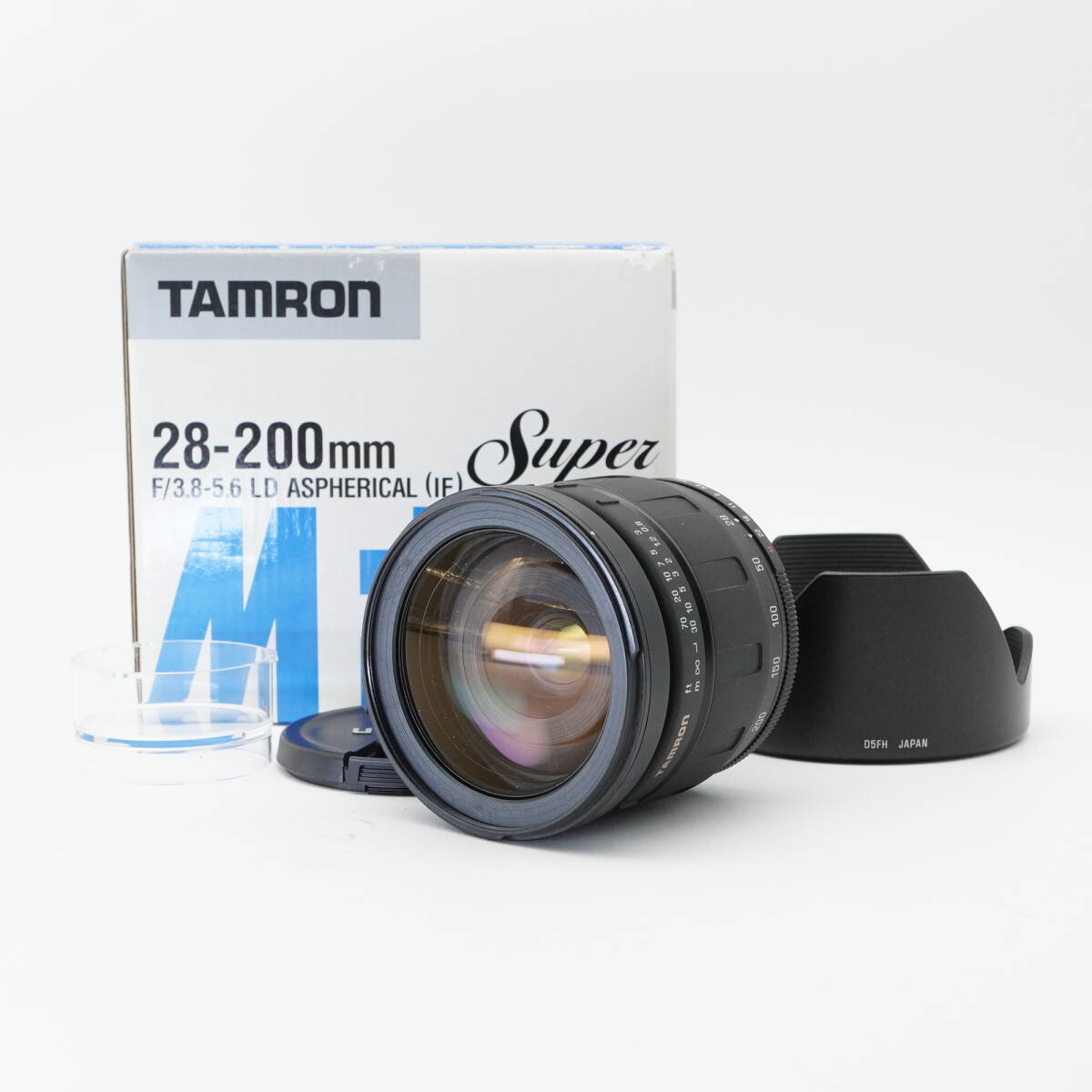 良品 TAMRON タムロン 28-200mm F3.8-5.6 LD Aspherical-IF (MFレンズ) 元箱あり #AA6342