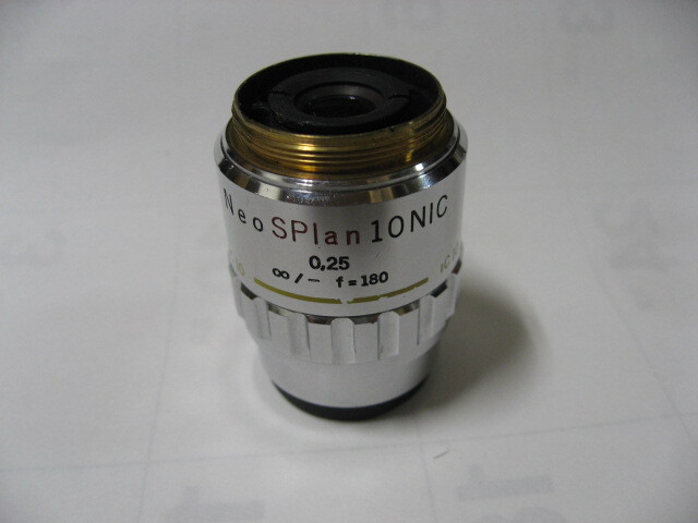 オリンパス　明暗視野対物レンズ　Neo Splan10X NIC　中古品