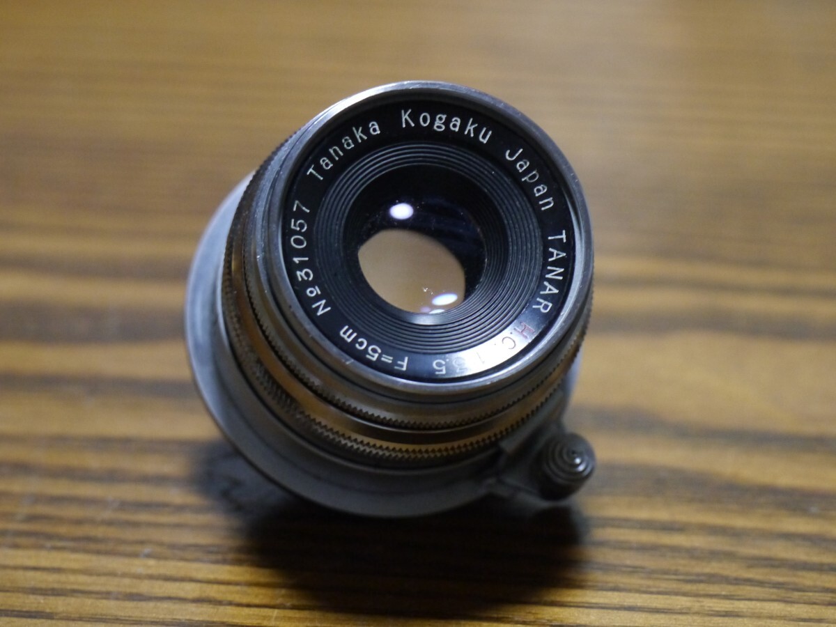 希少品 Tanaka Kogaku TANAR H・C 5cm f3.5 50mm 田中光学 L39 　美品
