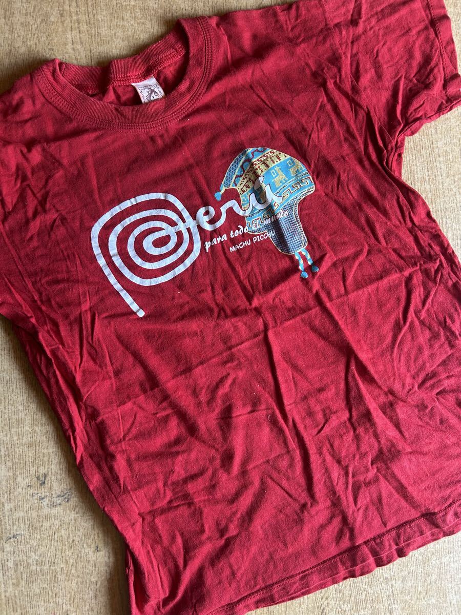 ペルー　マチュピチュ　Tシャツ　M