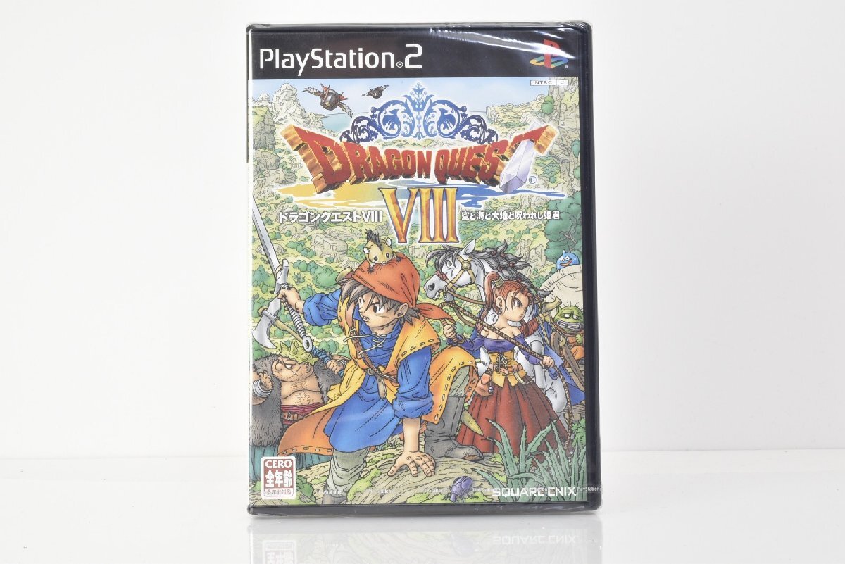 プレイステーション2 ソフト 未開封品 ドラゴンクエストVIII 空と海と大地と呪われし姫君 ドラクエ8 SQUARE