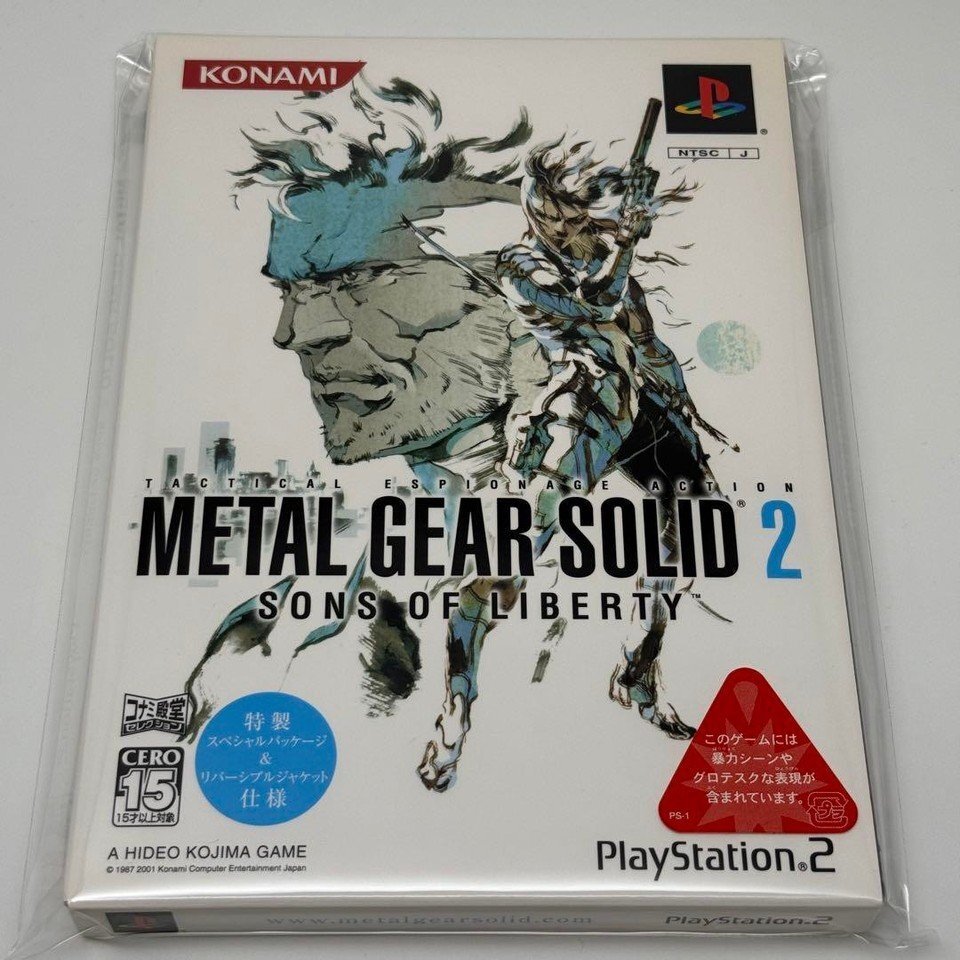 プレイステーション2 ソフト 未開封品 METAL GEAR SOLID 2 SONS OF LIBERTY メタルギアソリッド サンズオブリバティー