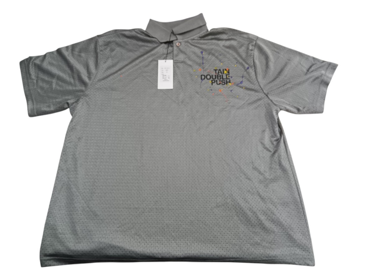 【タグ付き未使用】TAIN DOUBLE PUSH/タインダブルプッシュ SLEEVE T-SHIRTS 半袖Tシャツ グレー Mサイズ