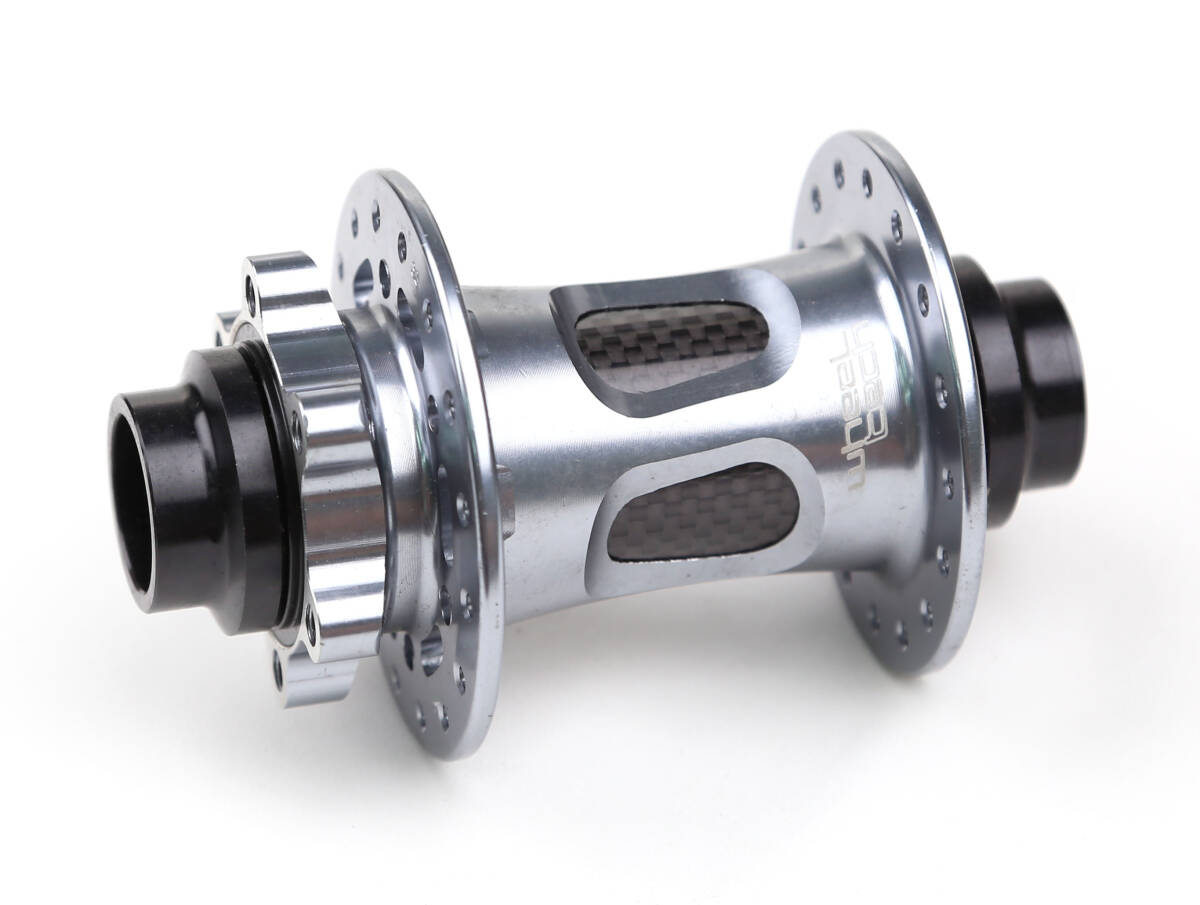 新品◆Wheel tech DH アルミ+カーボンフロントハブ110x20mm◆11