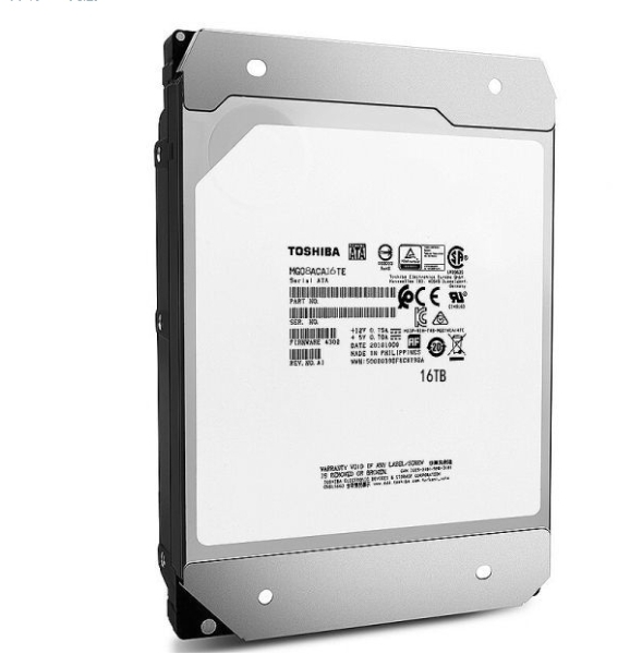 HDD TOSHIBA MG08ACA16TE 16TB 3.5インチ 7200rpm 6Gb/s SATA3 SATA 中古
