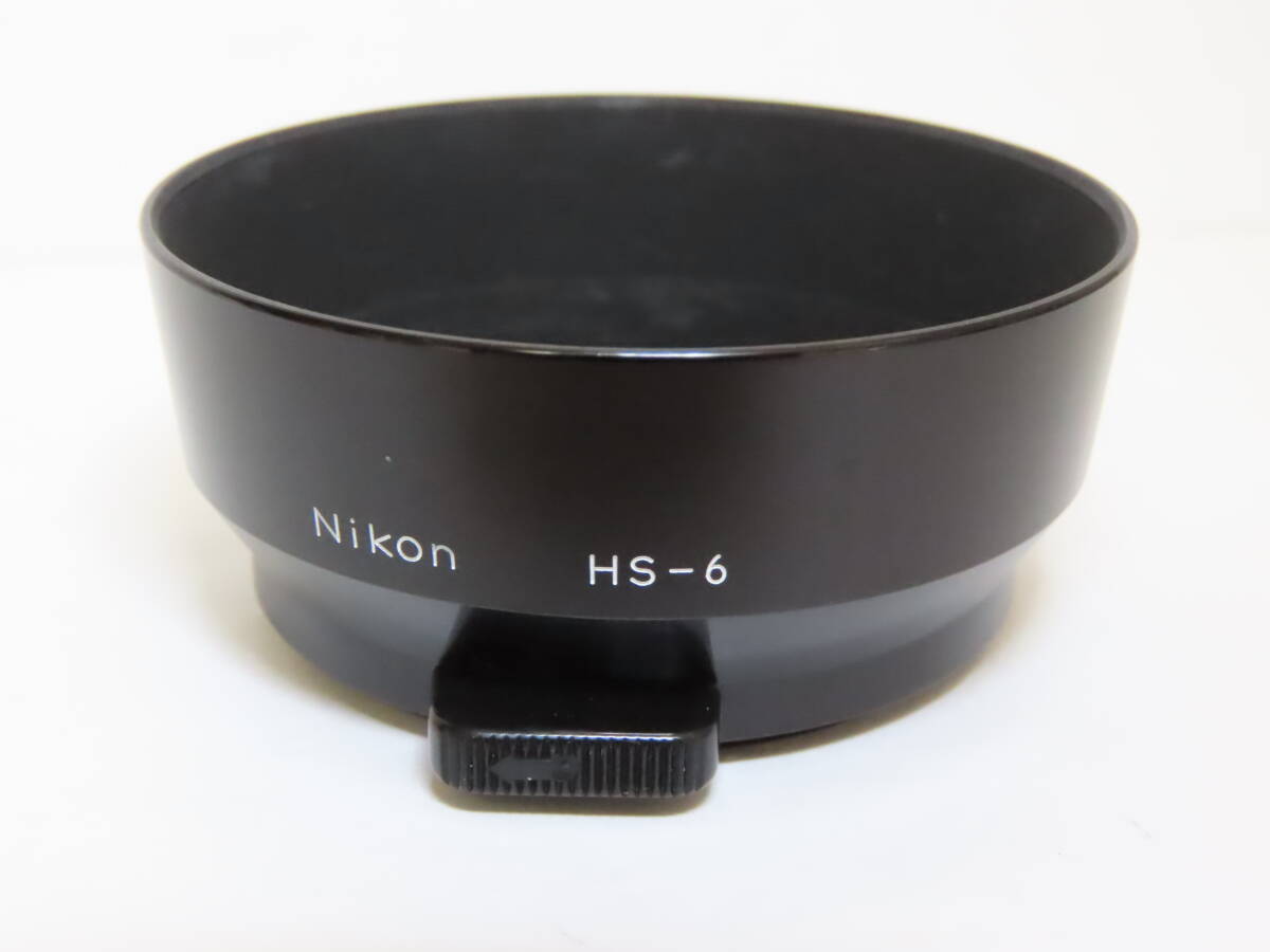 Nikon Lens Hood Snap-on type ( HS-6 ) for Nikkor 50mm 1:2 ニコン レンズフード