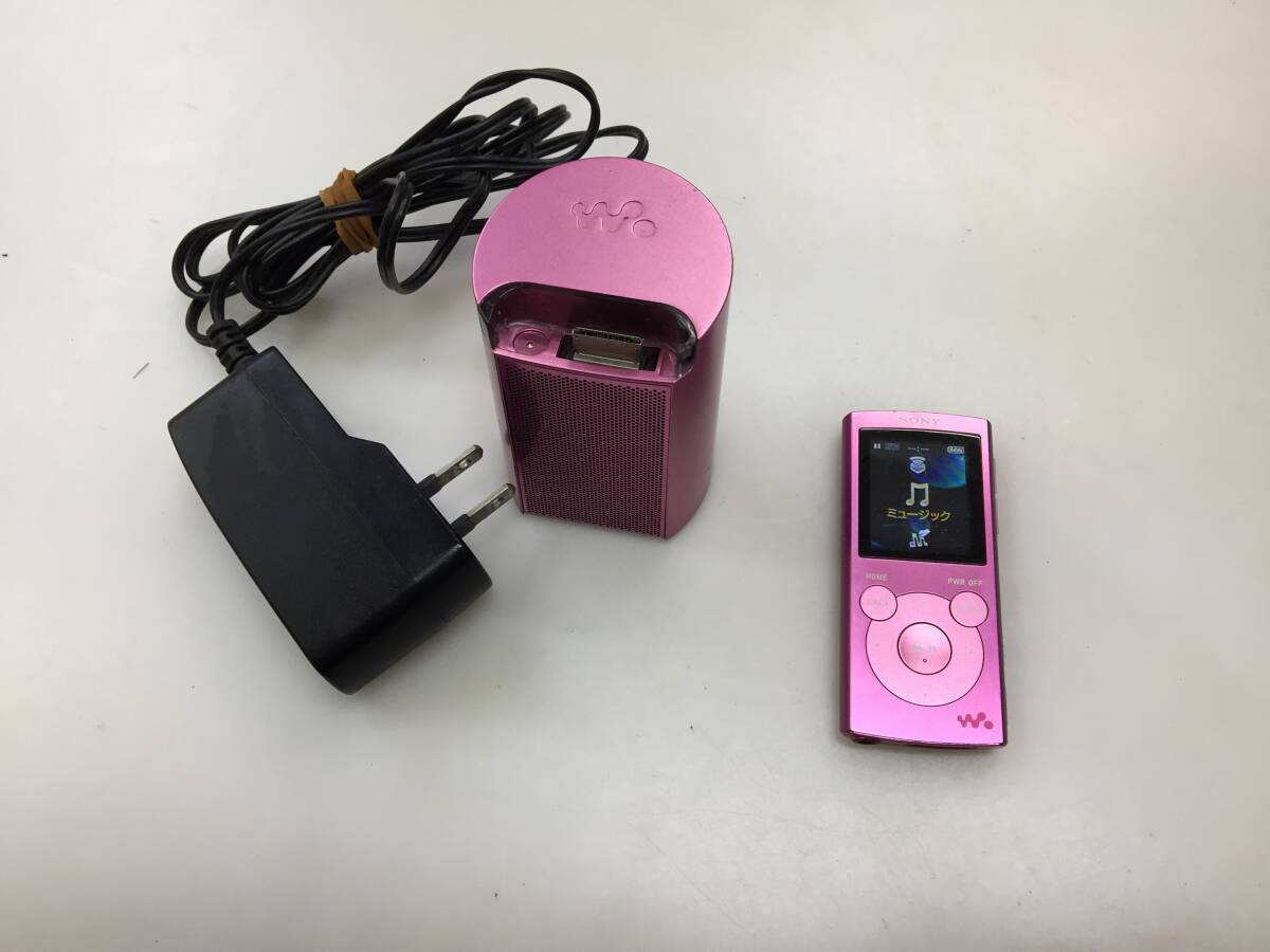 SONY ソニー　ウォークマン　スピーカー付　　NW-E062　中古品9485