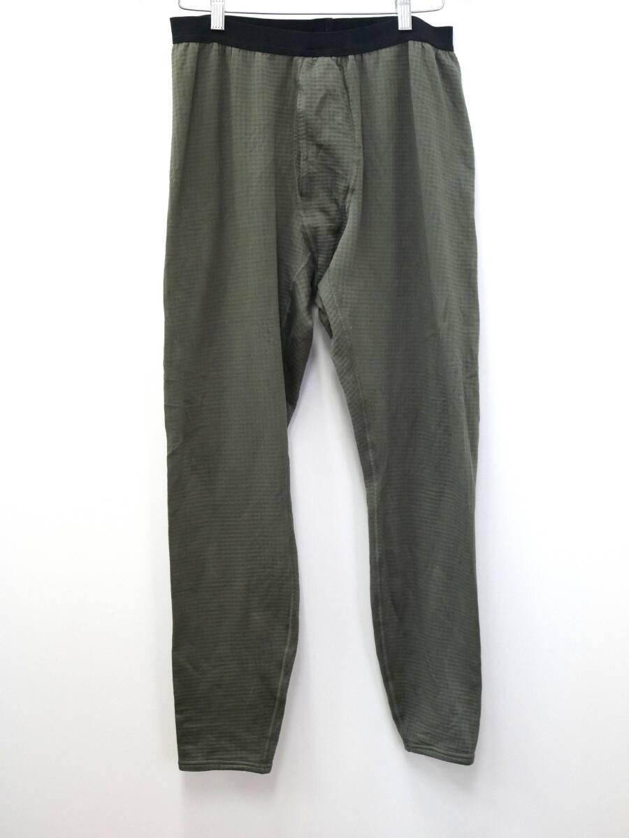 37W patagonia パタゴニア インナーパンツ キャプリーン USA製 Lサイズ Capilene R1 ビンテージUSA古着