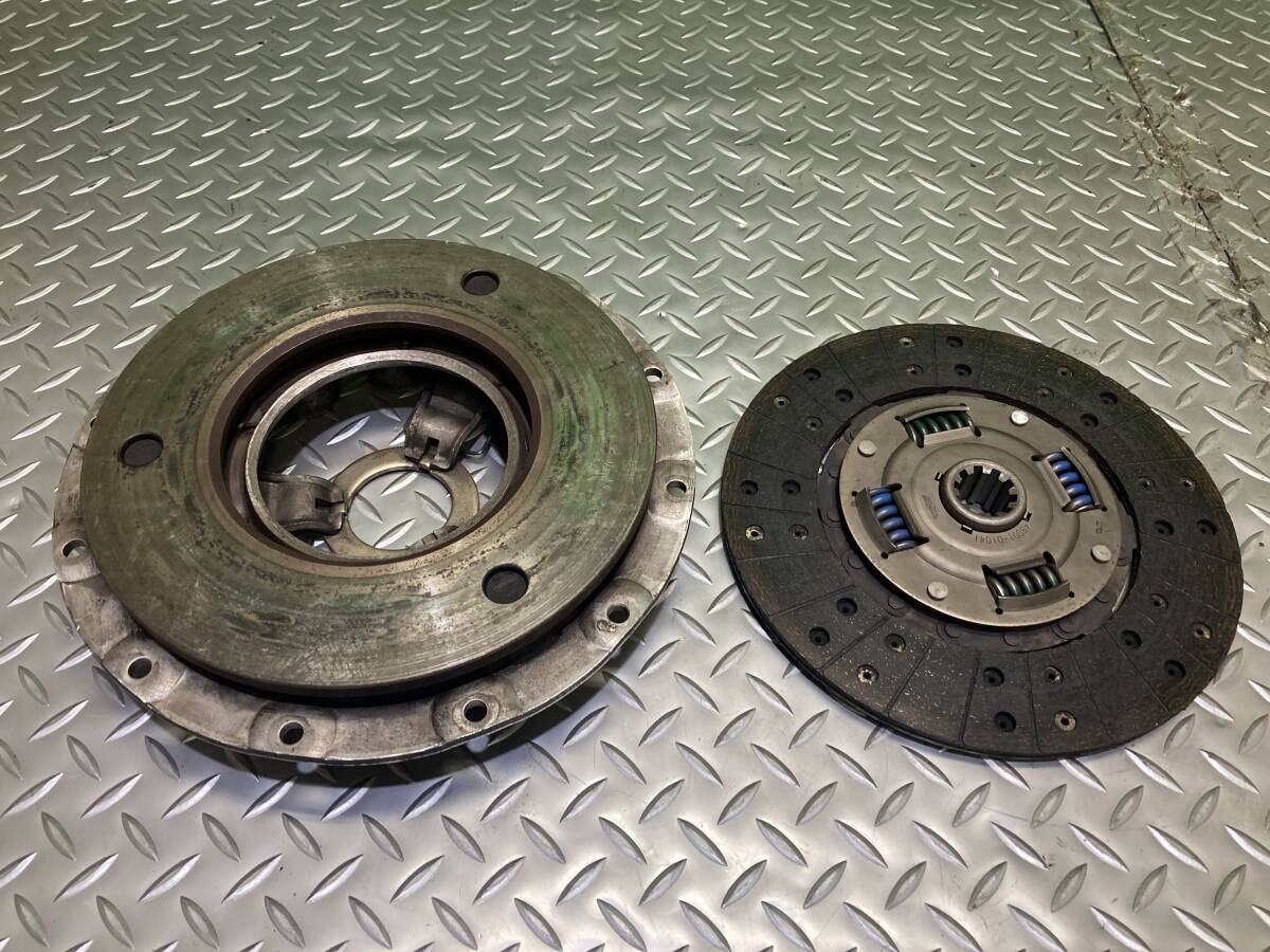 ミツビシ ジープ J54 4DR5 S50年 4WD マニアル用 クラッチカバー ディスクセット 交換歴あり 管27309