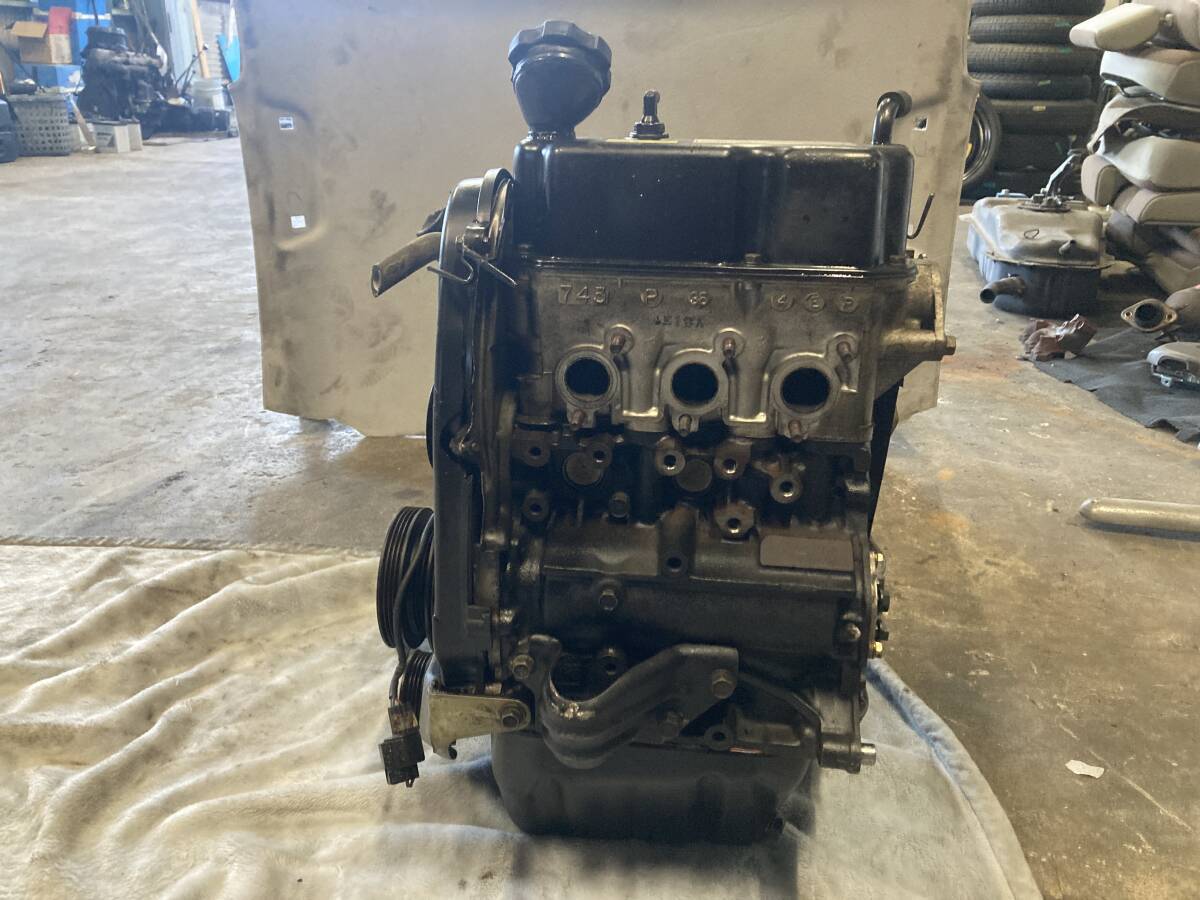 ミツビシ ミニキャブトラック LE-U62T 3G83 4WD エンジン スラッジ多少あり 3気筒 6バルブ 3G83-858912 管27362