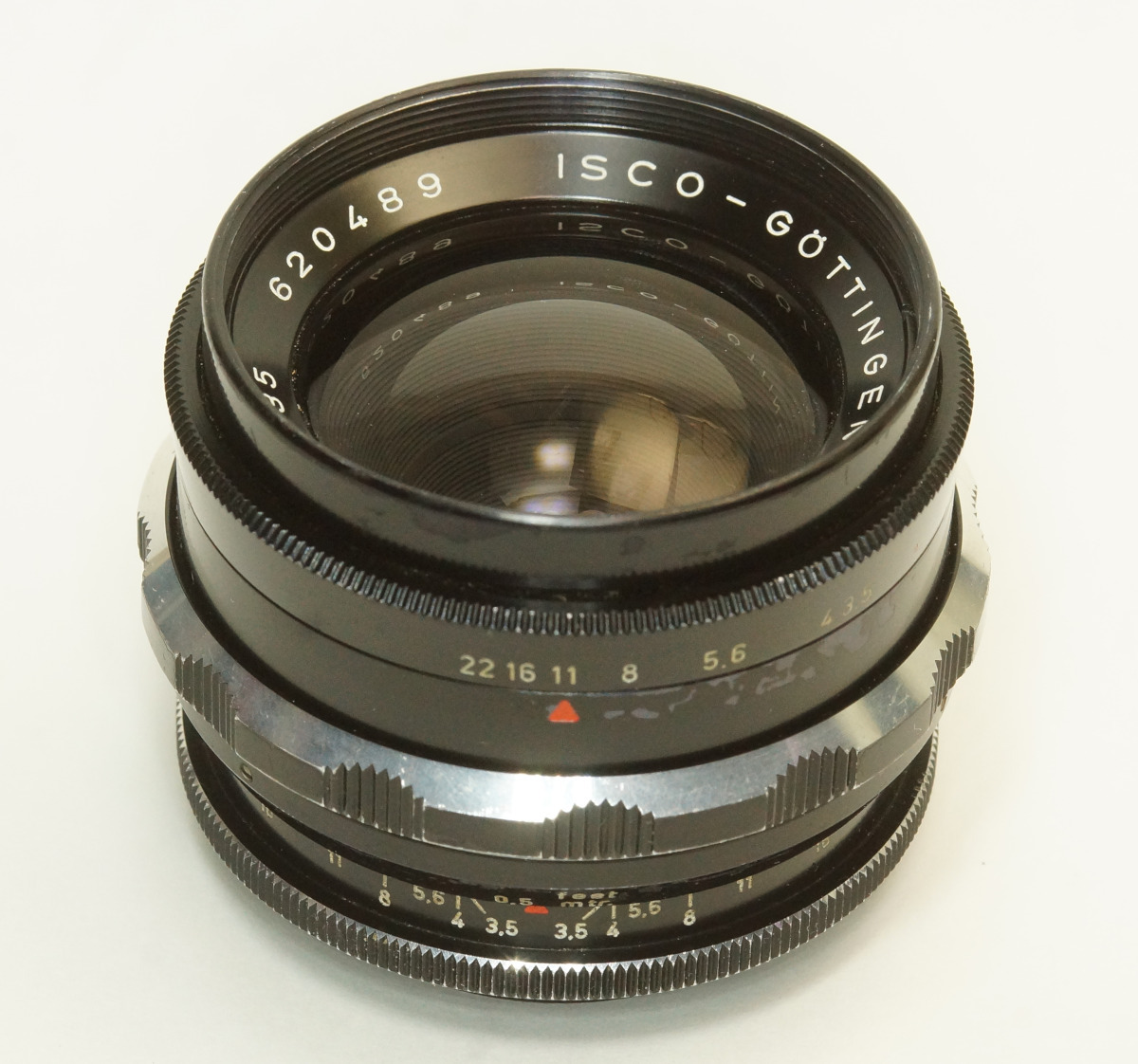 西ドイツ製 ISCO Gottingen WESTRON 1:3.5/35 M42 4NB-489 ブラック 総金属筐体 前期型 イスコ 