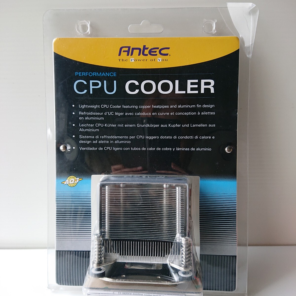 動作未確認の為ジャンク CPU COOLER CPUクーラー ANTEC ケース壊れあり 【◇2DV1020】