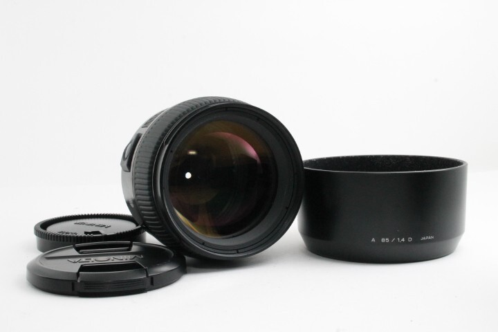 ★レア玉★ MIOLTA AF 85mm F1.4 D LIMITED #Q696