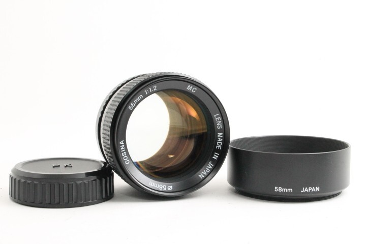 ★レア玉★ COSINA MC 55mm F1.2 Kマウント #Q681
