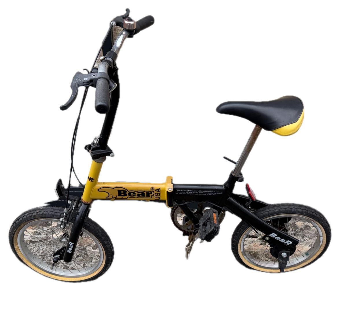 折りたたみ自転車　Bear USA 16インチ　※発送も可、手渡しも可