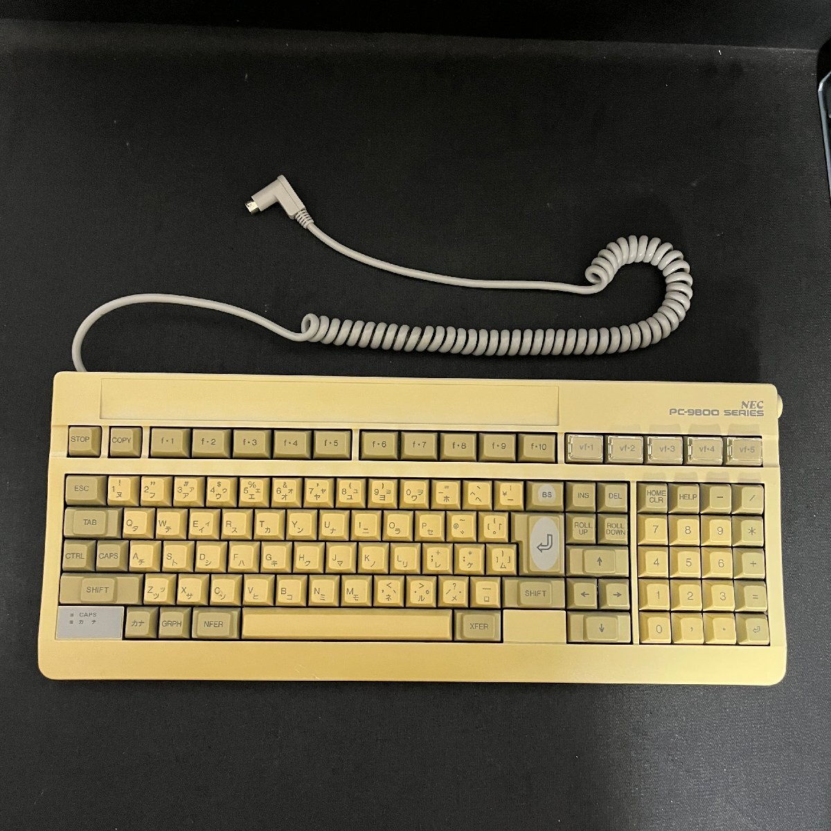M215　NEC　PC-9800用キーボード　PC-98　分解洗浄、清掃、メンテナンス、動作確認済
