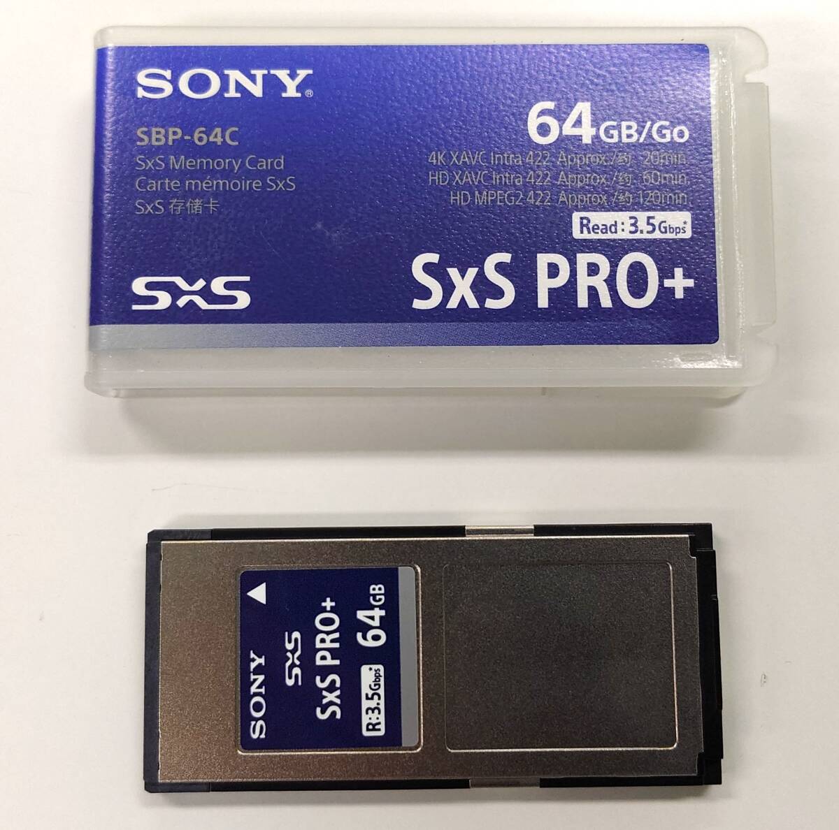 【美品！動作確認OK】SONY SxS PRO+ 64GB SBP-64C
