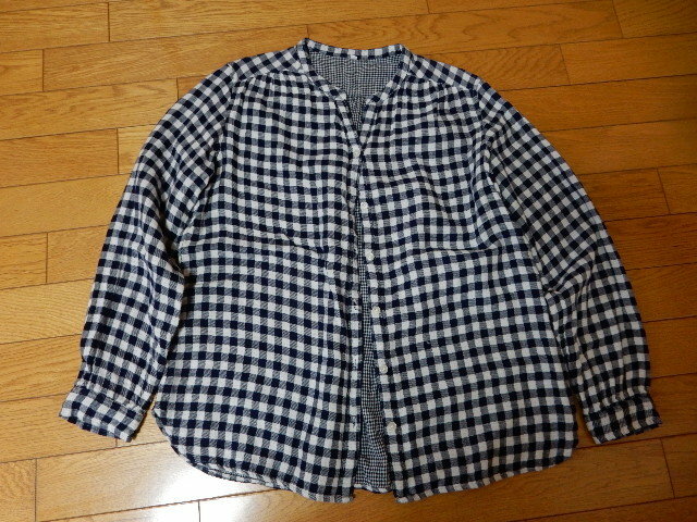 MUJI/無印良品♪チェック シャツ M★USED